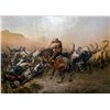 Image 2 : 21BG-53 PAINTING OF ARGENTINE CATTLE DRIVE