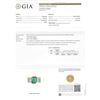 Image 5 : 21CAI-4 COLOMBIAN EMERALD & DIAMOND RING