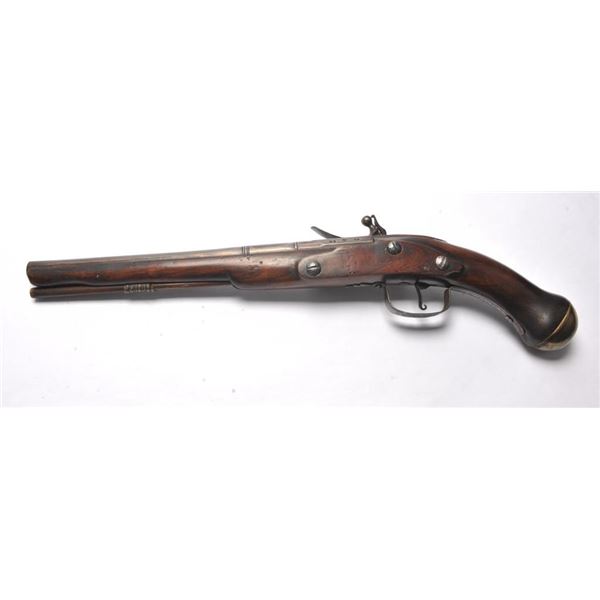 21BG-A104 EARLY FLINTLOCK MILITARY PISTOL