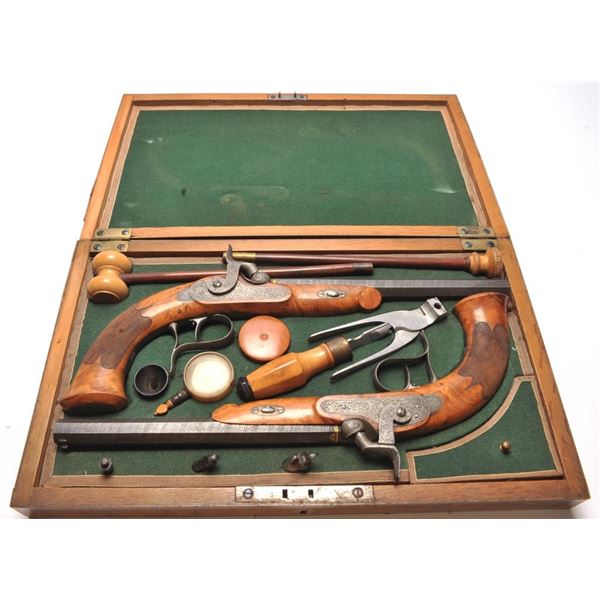 21BG-A301 CARL BERGER PISTOLS CASED