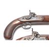 Image 13 : 21BG-A307 CASED PAIR OF SEA CAPTAINS PISTOLS