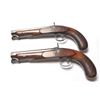 Image 17 : 21BG-A307 CASED PAIR OF SEA CAPTAINS PISTOLS