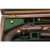Image 7 : 21BG-A305 PAIR OF CASED PERCUSSION  PISTOLS