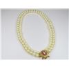 Image 1 : 21CAI-14 DOUBLE STRAND OF PEARLS