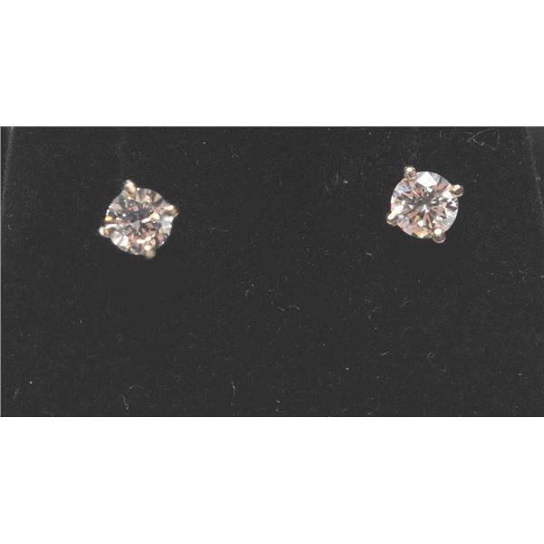 21RPS-7 DIAMOND STUD EARRINGS