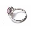 Image 3 : 21RPS-10 PINK SAPPHIRE & DIAMOND RING