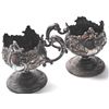 Image 5 : 21BH-8 SILVER GLASS HOLDERS