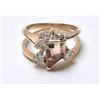 Image 2 : 21RPS-4 TRI COLOR TOURMALINE RING