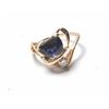 Image 1 : 21RPS-3 SAPPHIRE & DIAMOND RING