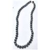 Image 1 : 21RPS-9 BLACK PEARL NECKLACE