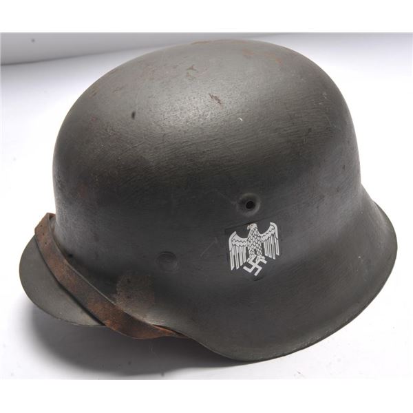 21BH-13 GERMAN M 35 NAZI ERA HELMET