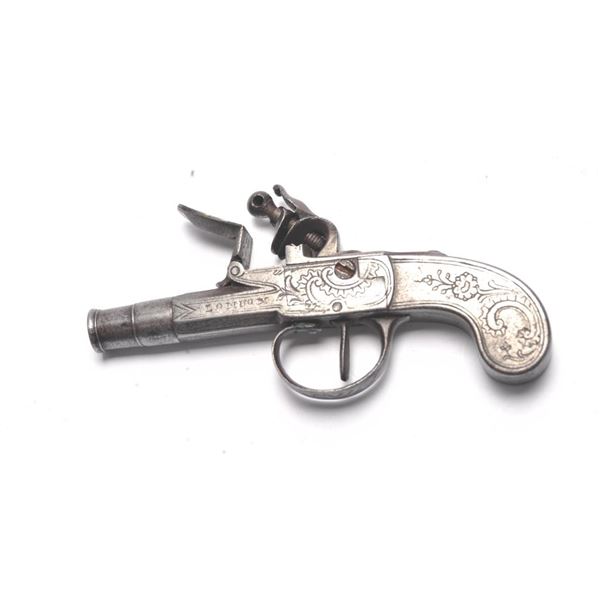 21BG-A268 SMALL SEGALES FLINTLOCK PISTOL