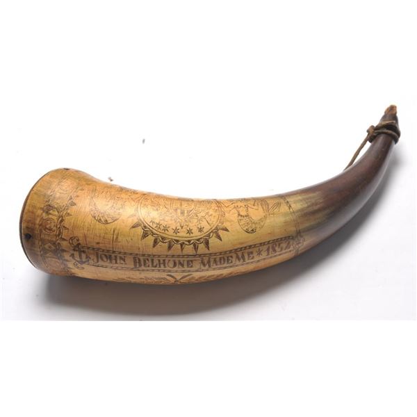 21BG-A2 D.R. TUPPER CARVED HORN