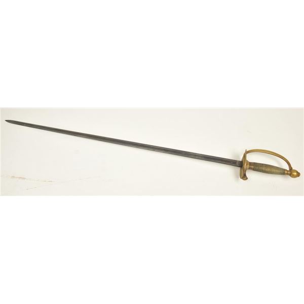 21BG-A271 1860 NON-COMM. SWORD AMES 1864