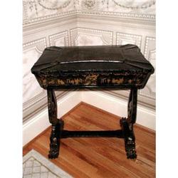 Chinoiserie Sewing Cabinet  Table C.1850 #1742306