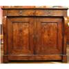 Image 1 : French Restoration Period Solid Walnut Buffet #1742344