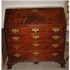 Image 1 : Chippendale Style Mahogany Slant Front Desk #1742375