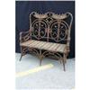 Image 1 : French rattan bench #1742814