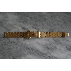 1950 14 k gold wristwatch looks like a bracelet#1742938