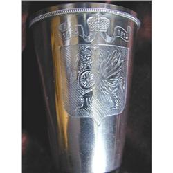 Imperial Russian Romanov Tercenary Beaker #1743000