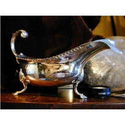 George III Sterling Silver Sauceboat 1779 #1743001