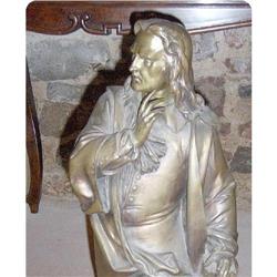 Carrier Belleuse Bronze of John Milton #1743156