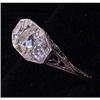 Image 1 : Edwardian Platinum & Diamond Ring #1750830
