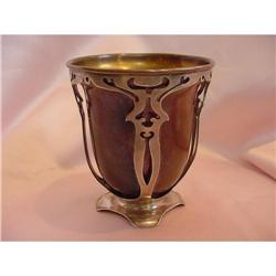 Gorham Athenic Mixed Metal Vase #1750838