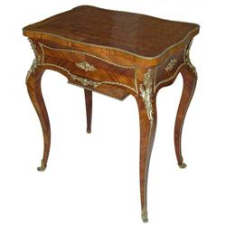 French Louis XV Ladies Game & Work Table #1751038