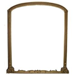 Large 6x5 Ft Antique Louis XVI Giltwood Mirror #1751051