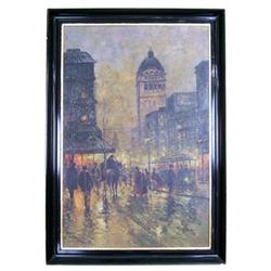 c1920 COLLINS Vienna Cityscape  #1751098