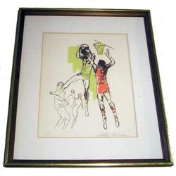 REBOUND Leroy Neiman '72 Artist Proof Etching  #1751105