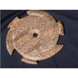 Large Neolithic hardstone ceremonial disk with #1751430