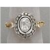 Image 1 : 18K Rose-Cut Diamond Ring #1763867