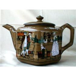 BUFFALO Pottery DELDARE Teapot ANTIQUE 1925 #1763913