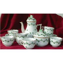 HEREND Persil COFFEE Set - DEMITASSE Set #1763916