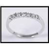 Image 1 : Classy 14K White Gold Diamond Ring #1763938
