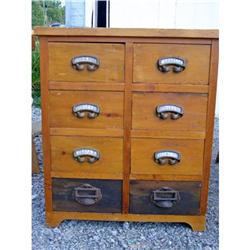 0014 Wooden Apothecary Cabinet #1775341