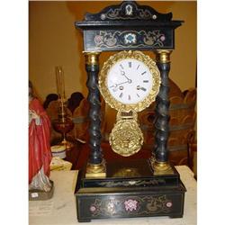 French Napoleon III period Mantel clock, c.1860#1775768