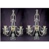 Image 1 : Antique Cut Glass Candelabra Pair #1775786