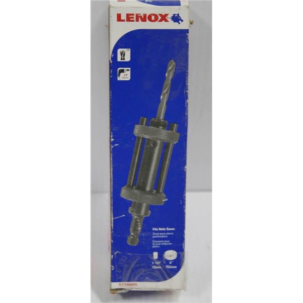LENOX 1 1/4" - 6" HOLE SAW ARBOR