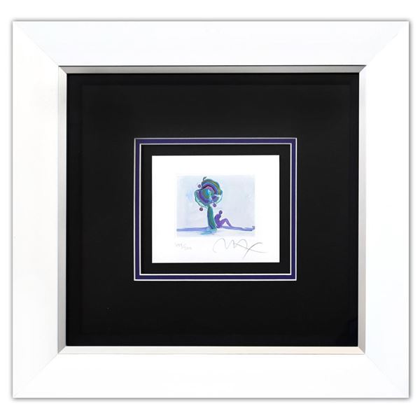 Peter Max- Original Lithograph "Figure Under Tree (Mini)"