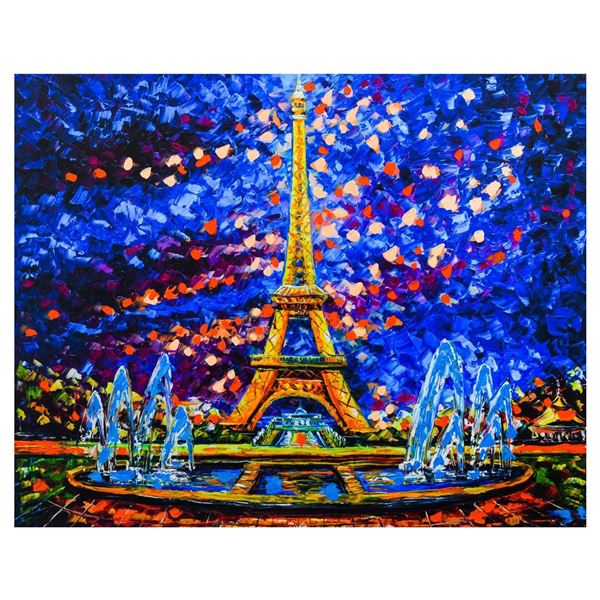 Svyatoslav Shyrochuk- Mixed Media "Paris View"