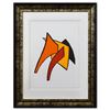 Image 1 : Alexander Calder- Lithograph "DLM141 - Lune jaune et porc qui pique"