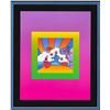 Image 2 : Peter Max- Original Lithograph "Cosmic Runner on Blends Ver. II"