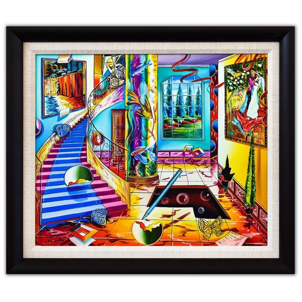 Alexander Astahov- Original Oil on Canvas "Vacation Home"
