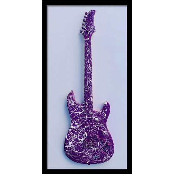 E.M. Zax- One-of-a-Kind hand painted Guitar "Guitar"