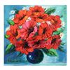 Image 1 : Yana Korobov, "Delicacy" Original Acrylic Painting on Canvas, Hand Signed with Letter Authenticity.