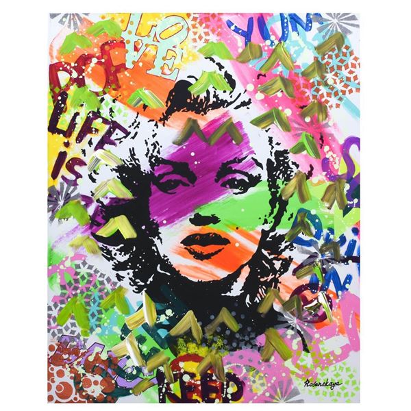 Nastya Rovenskaya- Mixed Media "Model"