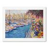 Image 1 : Henri Plisson, "Mediterranean Sunrise" Limited Edition Serigraph, Numbered and Hand Signed with Lett